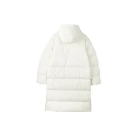 Chaqueta larga de plumón de la serie Lifestyle «Blanca»