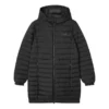 Chaqueta larga de plumón «Negro»