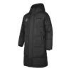 Chaqueta larga de plumón «Negro»