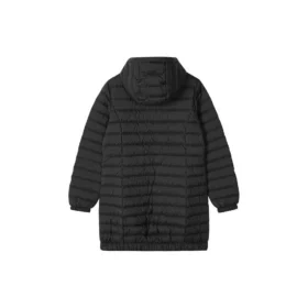 Chaqueta larga de plumón «Negro»