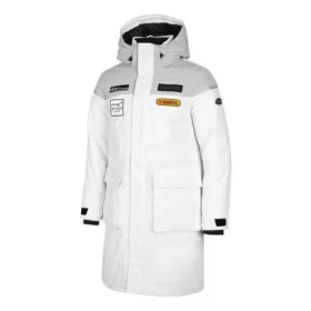 Chaqueta larga de plumón SKX Sport «Blanco Negro»