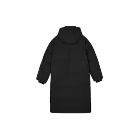 Chaqueta larga de plumón tejida «Negro»
