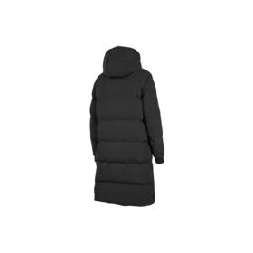 Chaqueta larga de plumón tejida «Negro-Blanco»