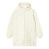 Chaqueta larga de plumón «White»