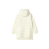 Chaqueta larga de plumón «White»
