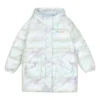 Chaqueta larga informal de plumón «Blanco»