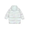 Chaqueta larga informal de plumón «Blanco»