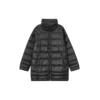 Chaqueta larga informal de plumón «Multicolor»