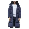 Chaqueta larga informal de plumón «Navy»