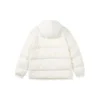 Chaqueta reversible de plumón con capucha para tiempo libre «Blanco Azul»