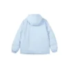 Chaqueta reversible de plumón con capucha para tiempo libre «Blanco Azul»