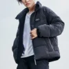 Chaqueta reversible de plumón SKX «Negro Gris Púrpura»