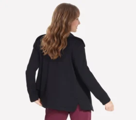 Chaqueta tipo túnica con cremallera completa GO SNUGGLE