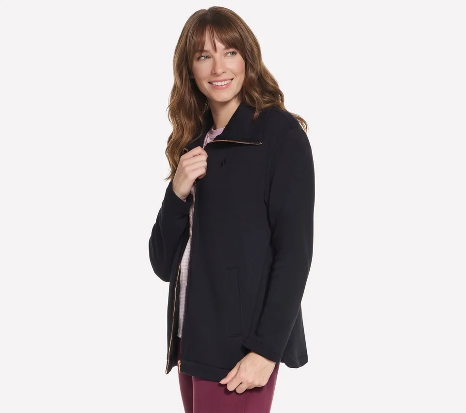 Chaqueta tipo túnica con cremallera completa GO SNUGGLE Chaqueta tipo túnica con cremallera completa GO SNUGGLE