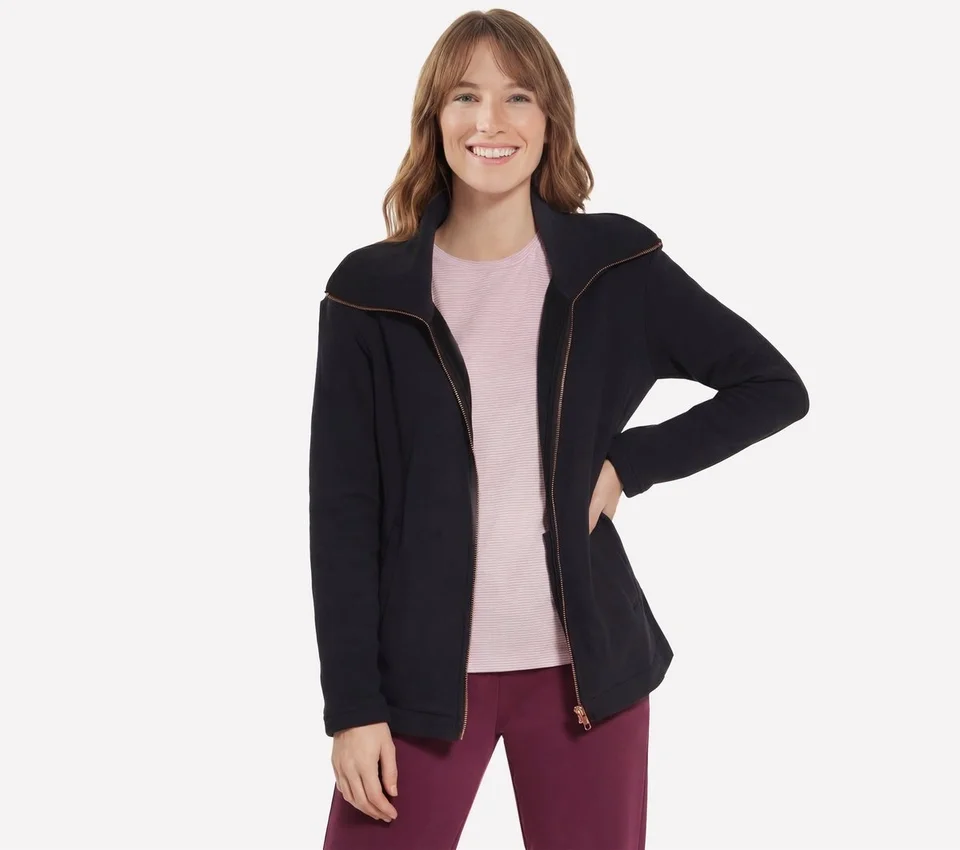 Chaqueta tipo túnica con cremallera completa GO SNUGGLE Chaqueta tipo túnica con cremallera completa GO SNUGGLE