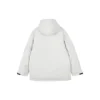 Chaqueta Waterproof con capucha de la serie Lifestyle «Blanco Negro»