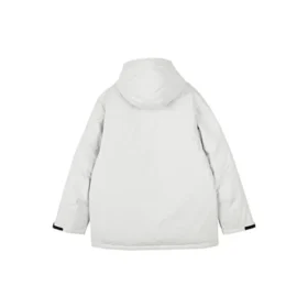 Chaqueta Waterproof con capucha de la serie Lifestyle «Blanco Negro»
