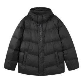 Chaqueta Waterproof con capucha de plumón «Negro»