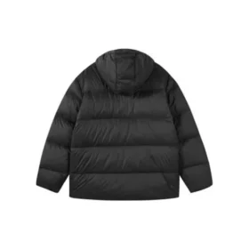 Chaqueta Waterproof con capucha de plumón «Negro»