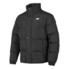 Chaqueta Waterproof de plumón con letras impresas «Negro»
