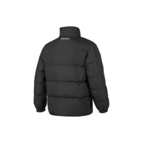Chaqueta Waterproof de plumón con letras impresas «Negro»