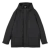Chaqueta Waterproof de plumón con letras impresas Sports Lifestyle «Negro»