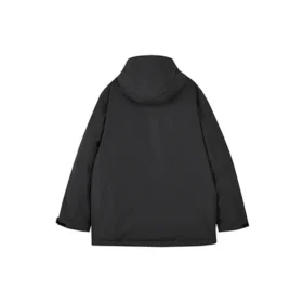 Chaqueta Waterproof de plumón con letras impresas Sports Lifestyle «Negro»