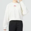 Colección de Año Nuevo: Camiseta casual de manga larga «White Red»