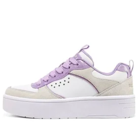Court High «White Beige Purple»
