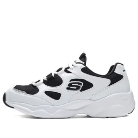 D’ Lites Airy Low-Top Zapatos para Papás Blanco/Negro