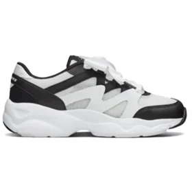 D’ Lites Airy Low-Top Zapatos para Papás Blanco/Negro
