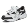 D’ Lites Airy Low-Top Zapatos para Papás Blanco/Negro