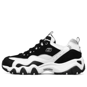 D’ Lites low Zapatos de papá GS Negro/Blanco/Gris
