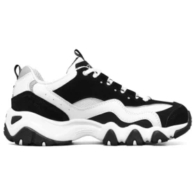 D’ Lites low Zapatos de papá GS Negro/Blanco/Gris