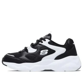 D’ Lites Zapatos Low-Top Daddy Blanco/Negro