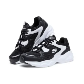 D’ Lites Zapatos Low-Top Daddy Blanco/Negro