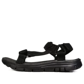 Deporte Casual Sandalias Negro