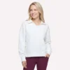 Downtown Cozy Fit de manga larga con cuello Downtown Cozy Fit de manga larga con cuello