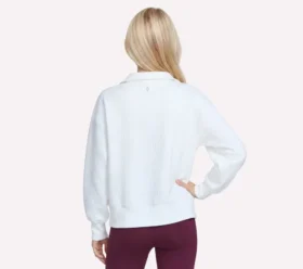 Downtown Cozy Fit de manga larga con cuello