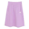 Falda a la cintura con estampado de logotipo en patchwork contrastante «Purple»