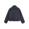 FASHION Chaqueta de punto con patchwork en contraste «Verde azulado»
