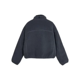 FASHION Chaqueta de punto con patchwork en contraste «Verde azulado»