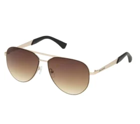 Gafas de sol de aviador metálicas
