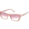 Gafas de sol Elevated Cateye con degradado marmolado Gafas de sol Elevated Cateye con degradado marmolado