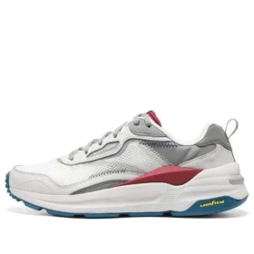 Global Jogger «Blanco, gris y rojo»