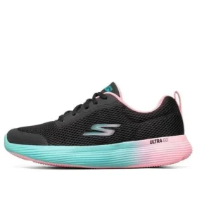Go Run 400 V2 de caña baja «Negro, azul y rosa»