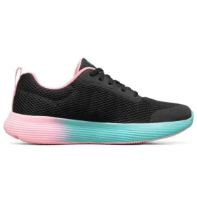 Go Run 400 V2 de caña baja «Negro, azul y rosa»