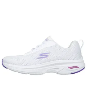 Go Run Arch Fit «Blanco Púrpura»