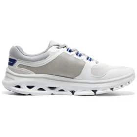 Go Run Glide-Step Flex «Blanco, gris y azul»
