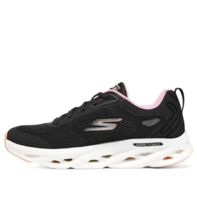 Go Run Swirl Tech «Negro Blanco Rosa»